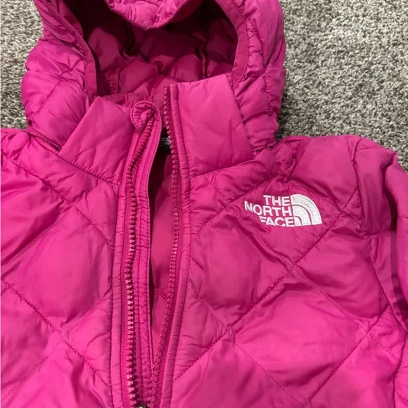 The North Face Fuchsia Quilted Jacket - Picture 3 of 5